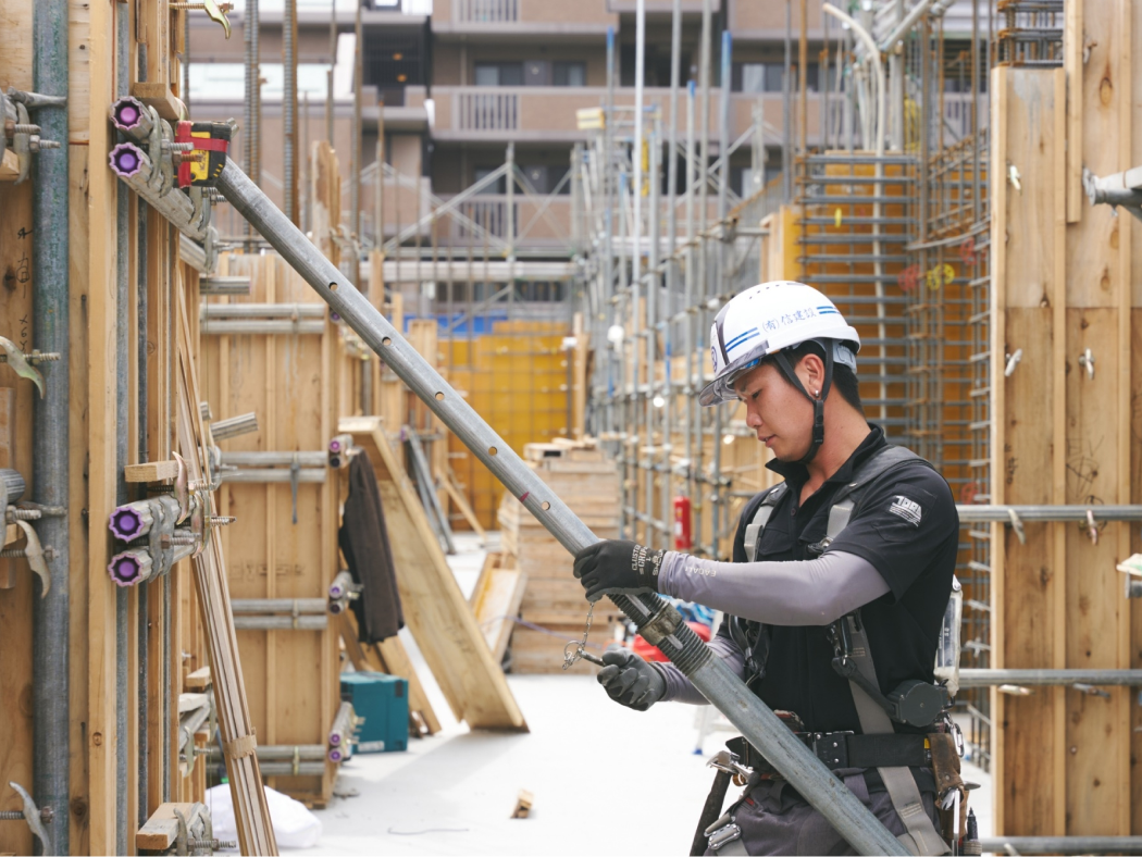 画像：信建設で続けている理由を教えてください。